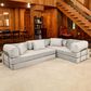 Jaxx Unsofa 2-Piece Modular Right Facing L-Shaped Sectional in Ivory Microvelvet, , large