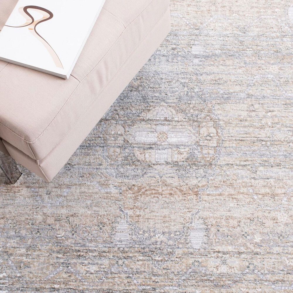 Safavieh Webster WBS328G 4&#39; x 6&#39; Grey and Beige Area Rug, , large