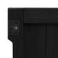 HOMLUX 67" Outdoor Kitchen Island with Stainless Steel Top in Black, , large