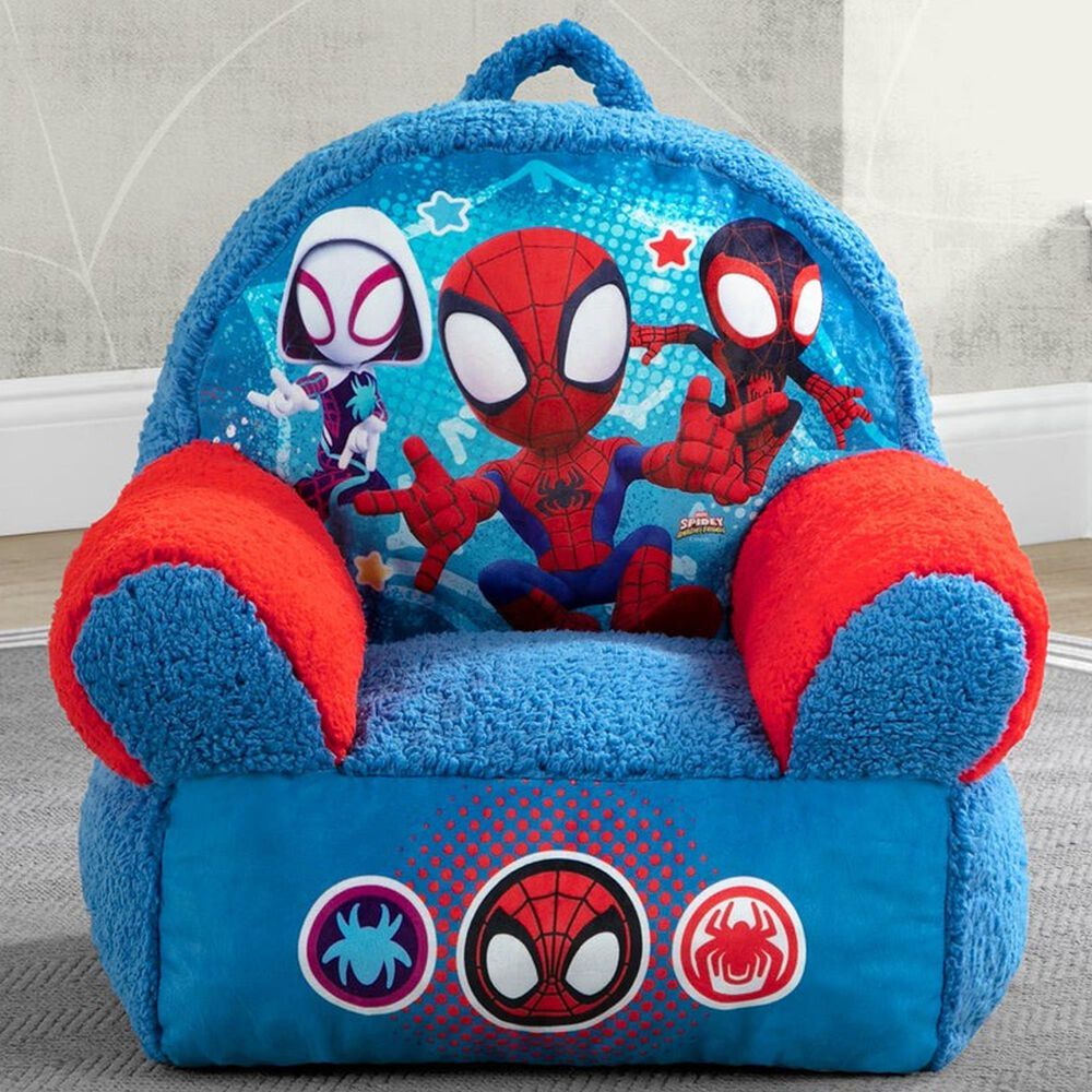 Delta Children Spidey and His Amazing Friends Cozee Buddy Chair in Blue, , large