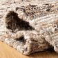 Safavieh Natura NAT327T 6" Square Brown and Ivory Area Rug, , large