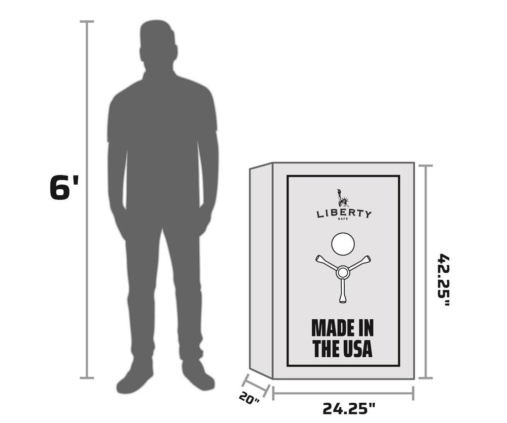 Liberty Safe &amp; Security Home Safe 12 in Black, , large