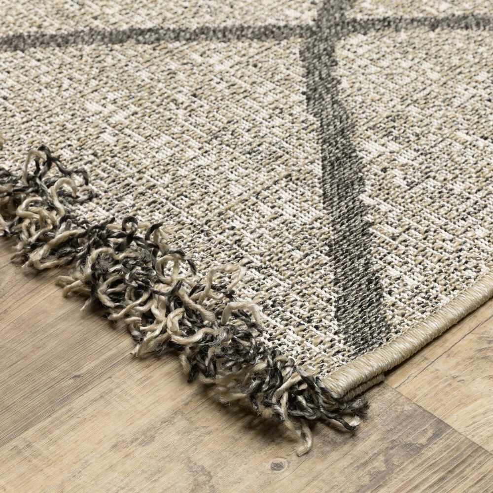 Oriental Weavers Gillian 4926A 1&#39;10&quot; x 7&#39;6&quot; Beige Runner, , large