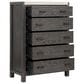 Nicolette Home Plum Creek 5-Piece Queen Panel Bedroom Set in Ravenwood Black, , large