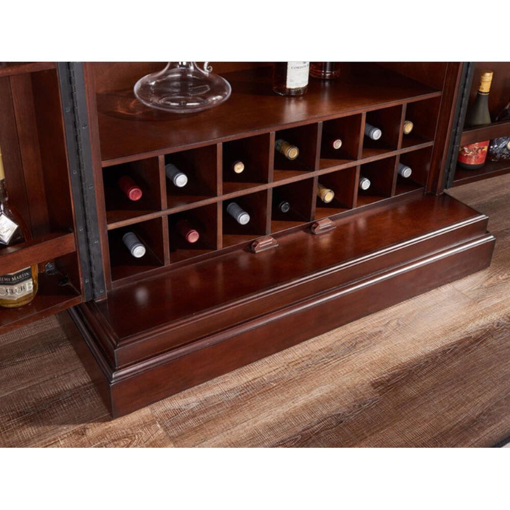 Imperial Ashton Bar Cabinet in Nut Brown, , large