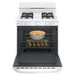 Hotpoint 30" Free-Standing Gas Range in White, , large