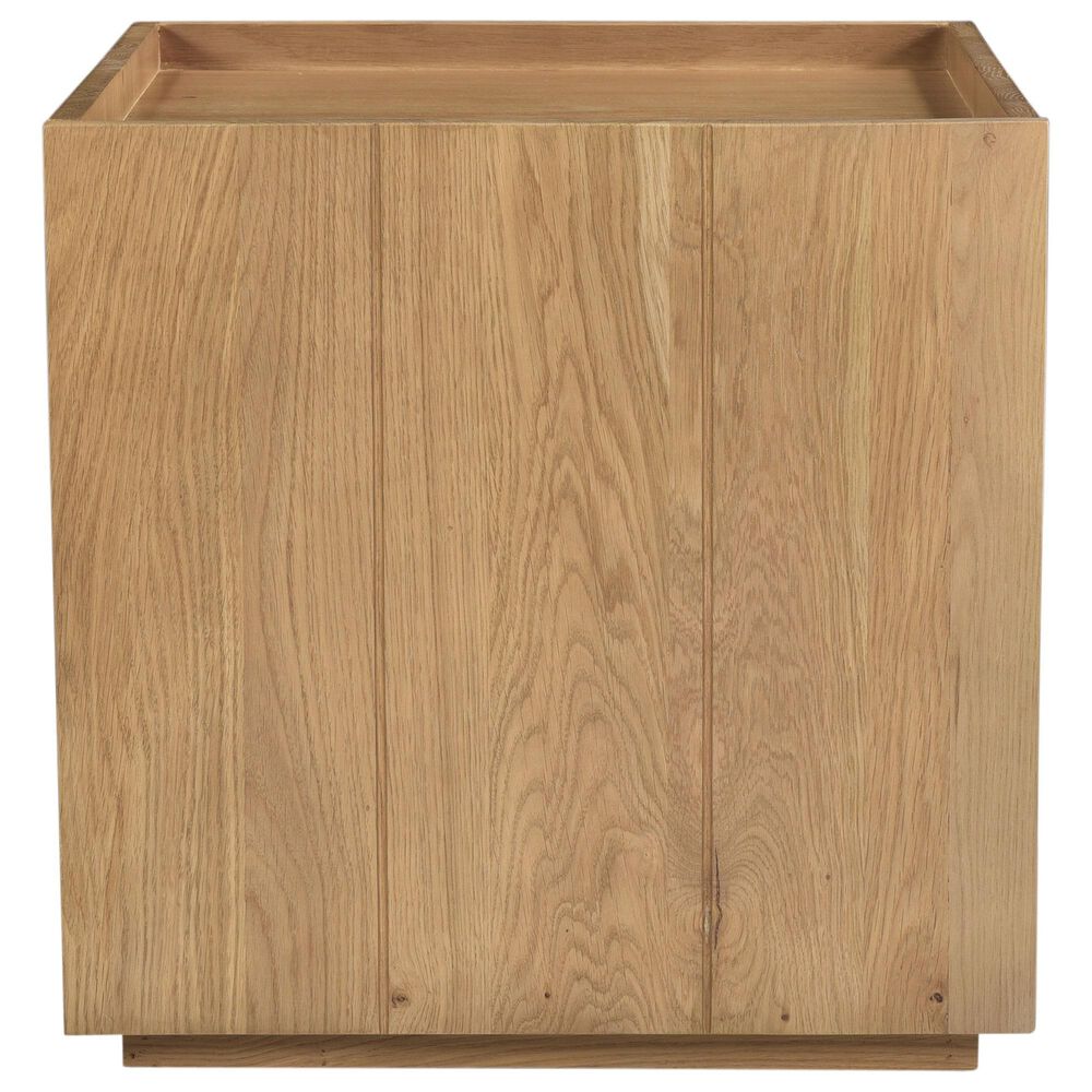 Moe&#39;s Home Collection Plank 2 Shelves Nightstand in Natural, , large