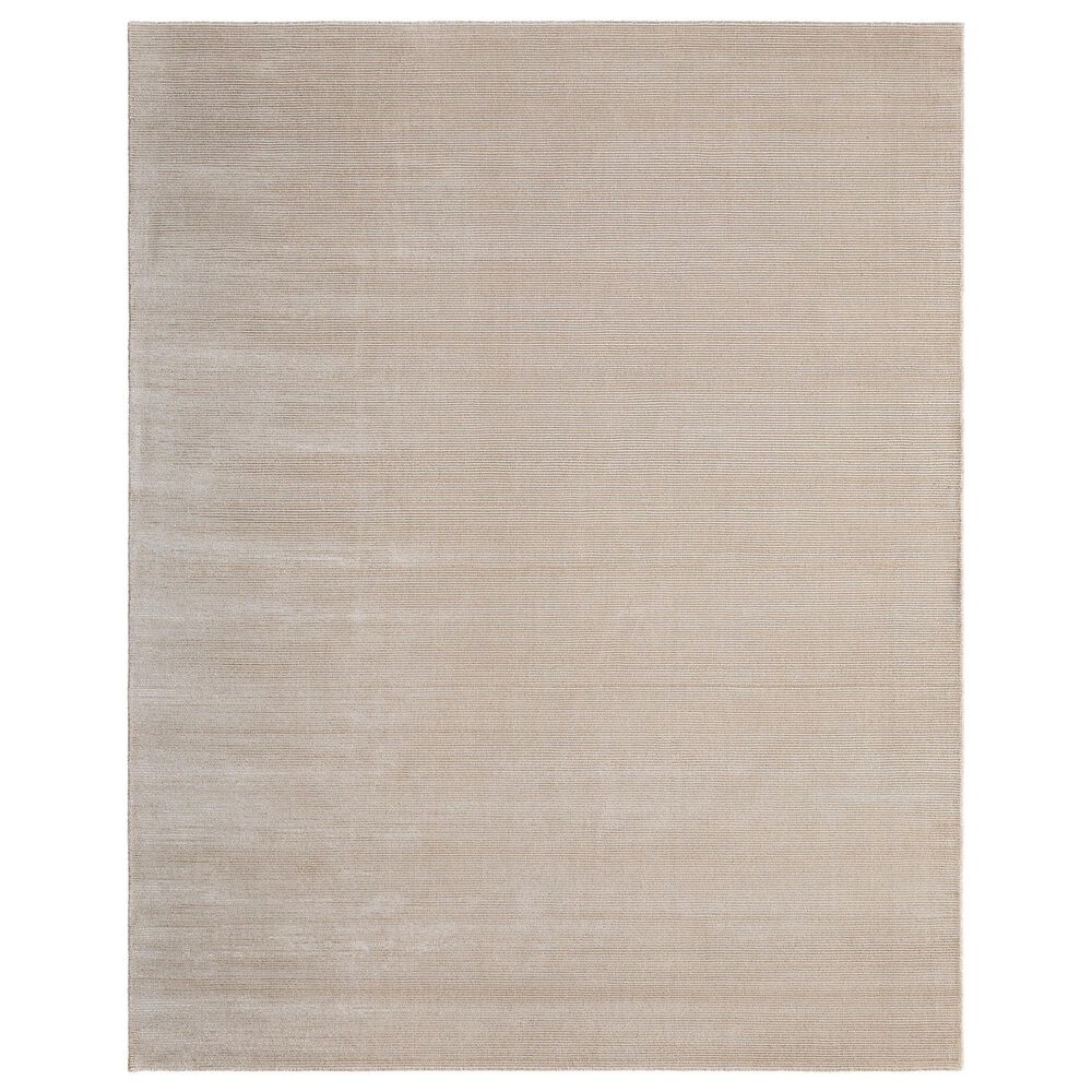 Feizy Abbott Taupe 9" x 12" Area Rug, , large