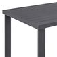Blue River Argiope Outdoor Patio Bar Height Dining Table in Dark Gray - Table Only, , large