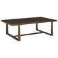 Ashley Balintmore Retangular Coffee Table in Warm Brown and Antiqued Gold, , large