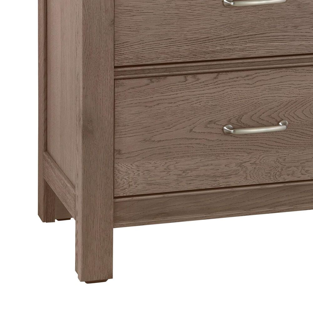 Viceray Collections Tide and Timber 2 Drawer Nightstand in Grey Oak, , large