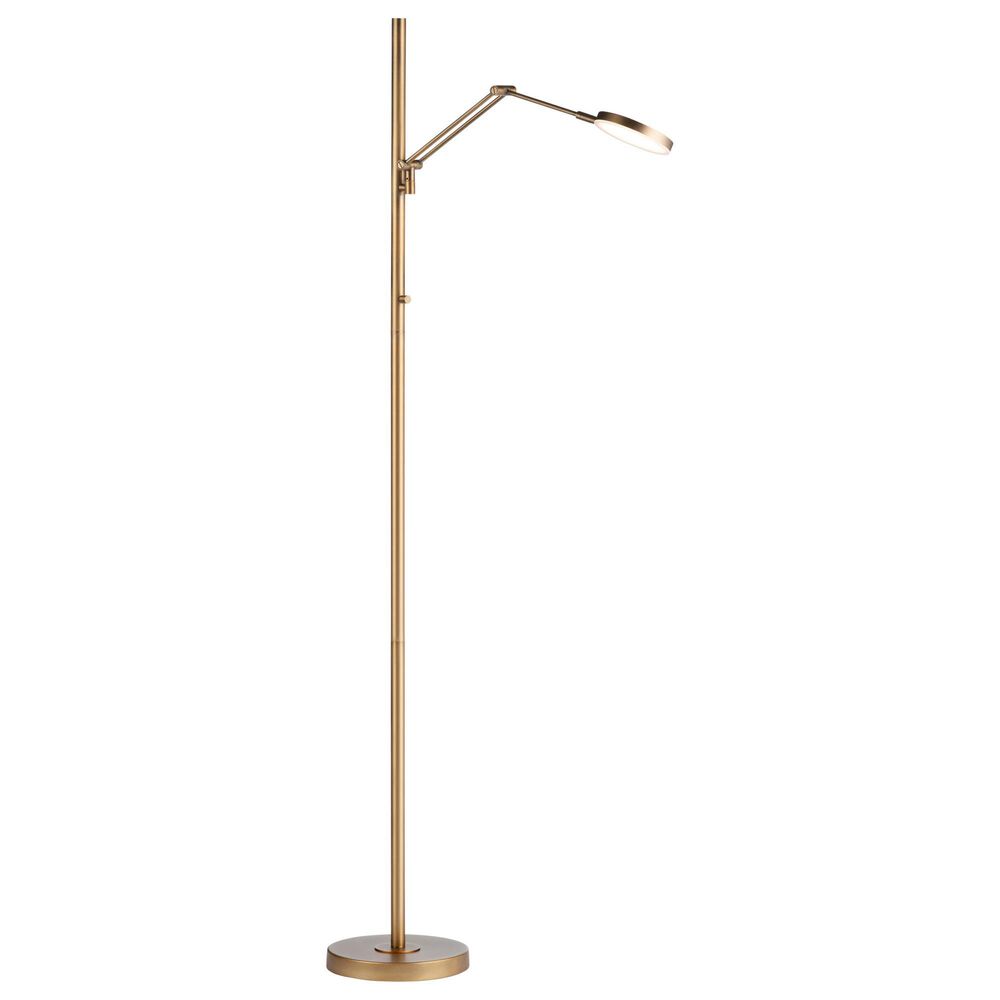 Crestview Collection Barlow Floor Lamp in Gold, , large