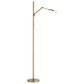 Crestview Collection Barlow Floor Lamp in Gold, , large