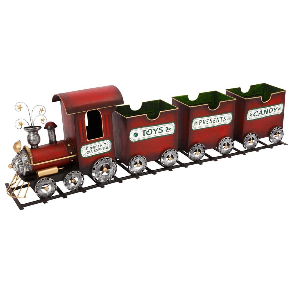 The Gerson Company GIL/Sterling 37.5" North Pole Train, , large