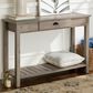 Walker Edison 48" Entryway Table in Grey Wash, , large