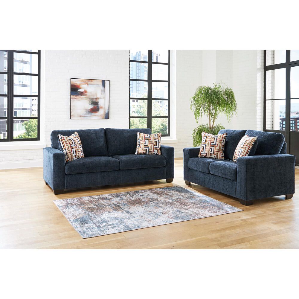 Ashley Aviemore Stationary Sofa in Ink, , large