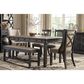 Ashley Tyler Creek Dining Chair Set of 2 in Black and Grayish Brown, , large