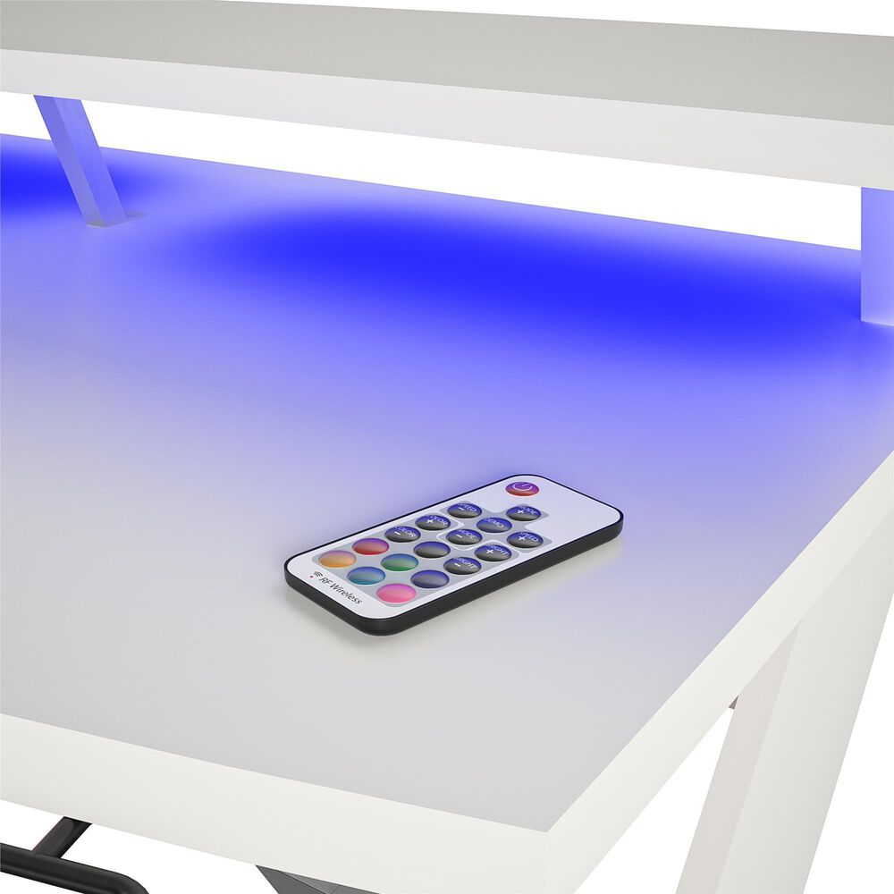 NTense Xtreme Gaming Desk in White, , large