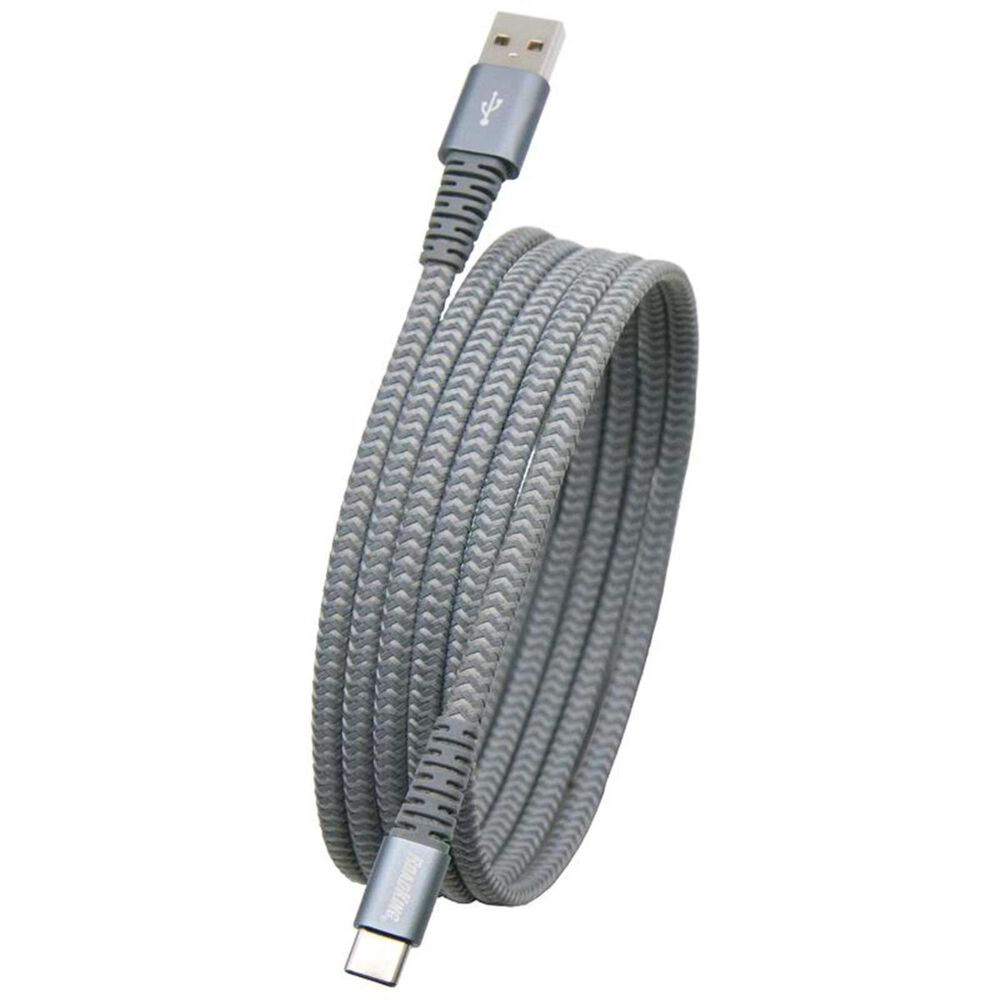 RoadKing 6&#39; Heavy-Duty USB Type-C Cable in Silver, , large