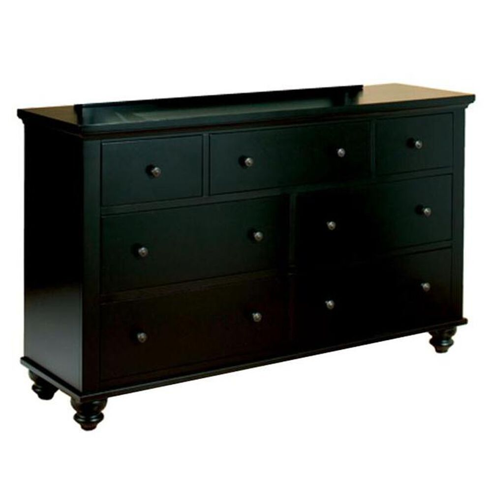 Riva Ridge Cambridge 7-Drawer Dresser in Black, , large