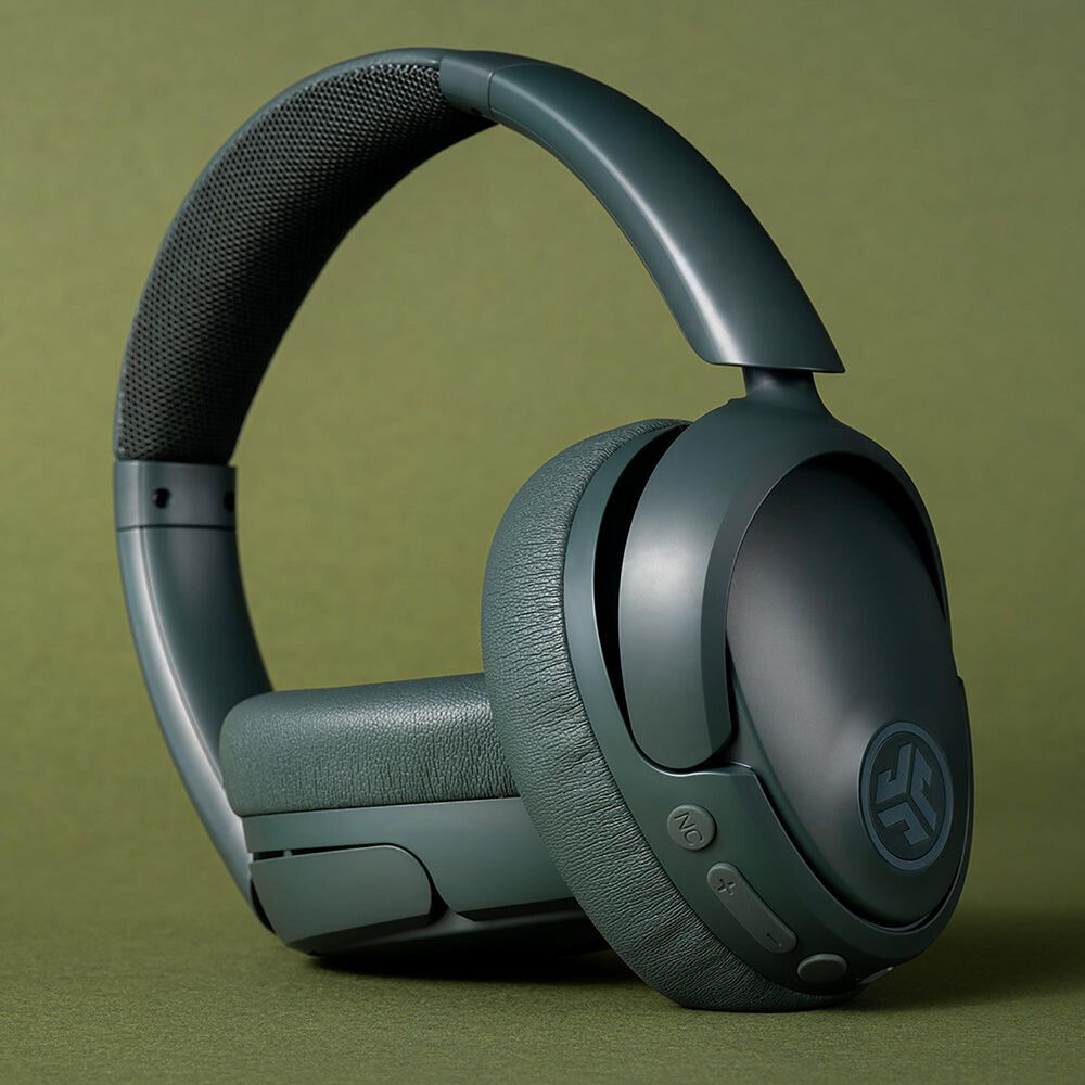 JLab Over-the-Ear Wireless Headphone in Sage, , large