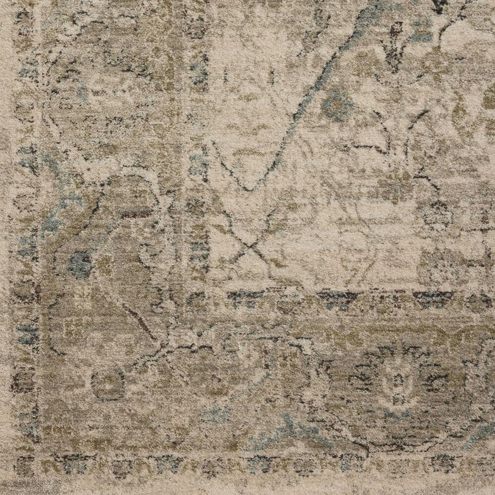Loloi Briar Ivory and Sage 7'10" Round Area Rug, , large