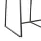 Lumisource Mara Counter Stool with White Cushion in Black (Set of 2), , large