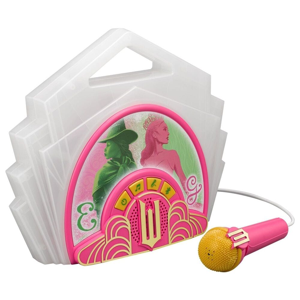 KIDdesigns Wicked Bluetooth Karaoke Boombox Toy in Pink, , large