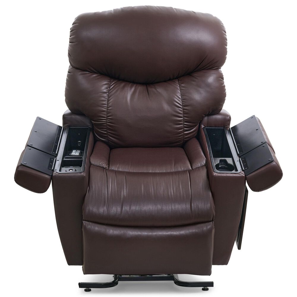Lounge Maya Medium Power Lift Recliner with Nirvana Heat and Air Massage in Brisa Coffee Bean, , large