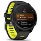 Garmin Forerunner 170 Music Smartwatch 42mm Black Case with Black and Amp Yellow Silicone Band, , large