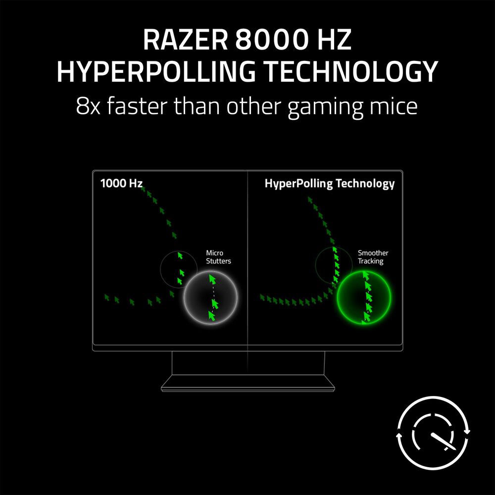 Razer DeathAdder V3 Wired Ergonomic Gaming Mouse in Black, , large