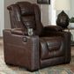 Ashley Owner"s Box Power Recliner in Thyme, , large