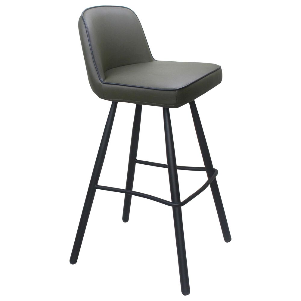 Moe's Home Collection Eisley Barstool in Green, , large