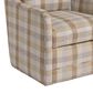 Lexington Home Brands Glenhaven Swivel Chair in Mixed Plaid, , large