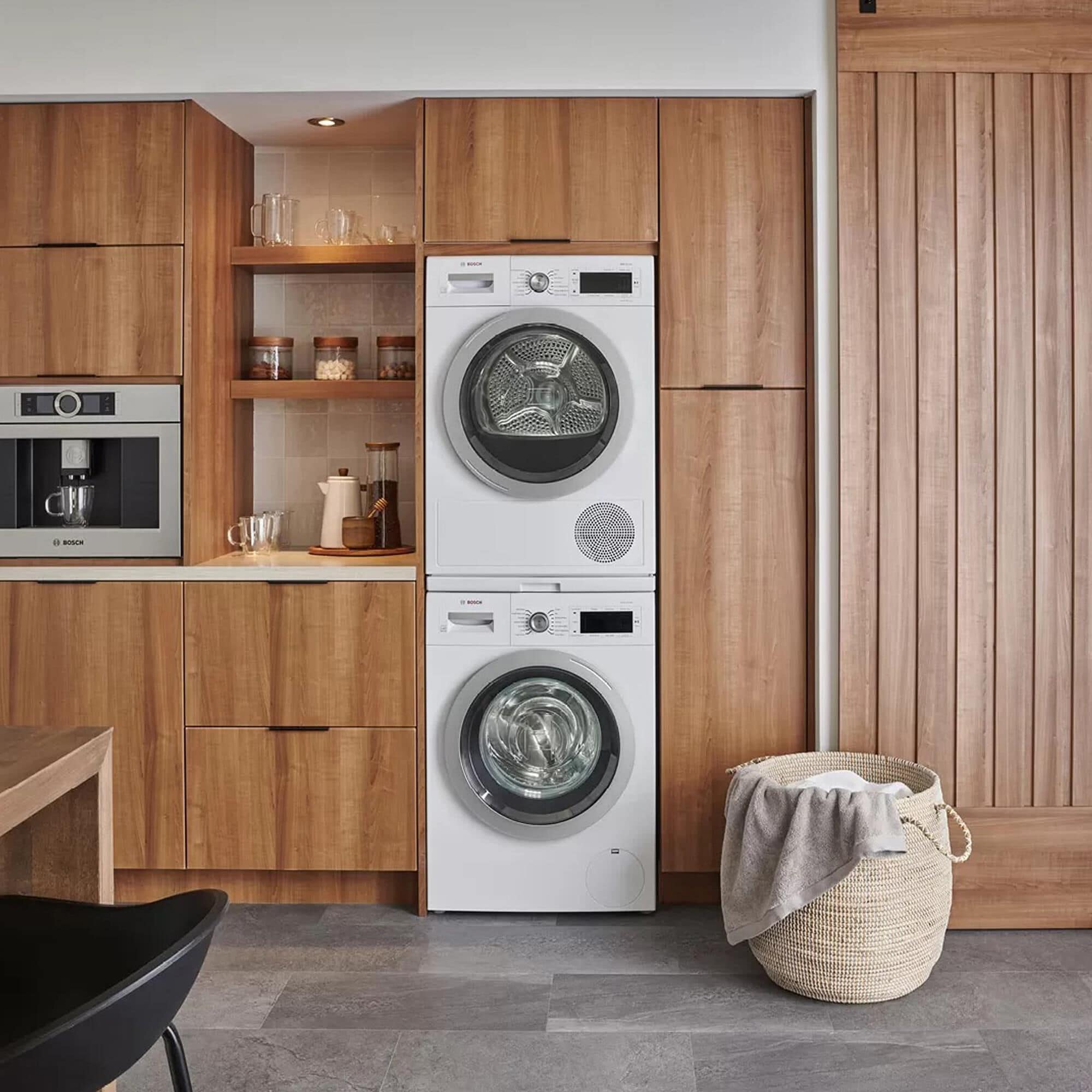 Bosch series 500 washer and dryer top