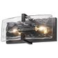 Golden Lighting Aenon 2-Light Wall Sconce in Matte Black, , large
