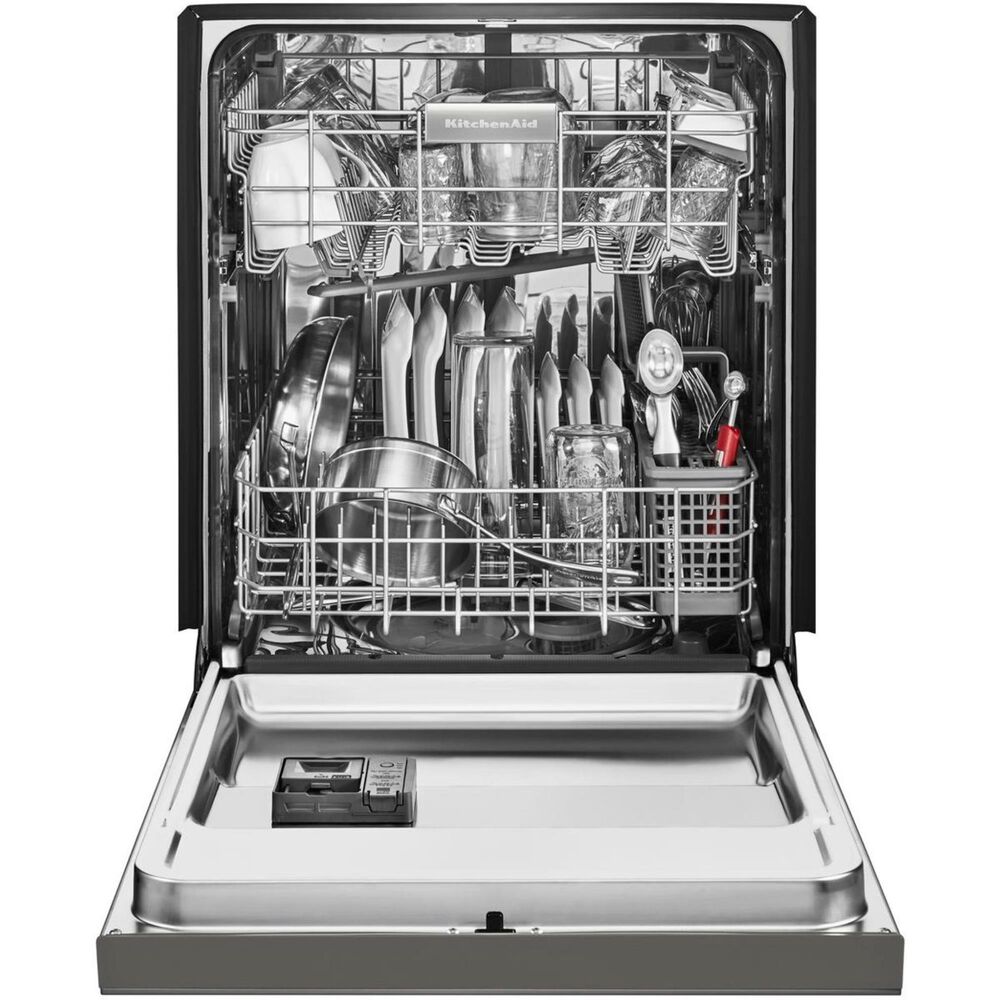 KitchenAid Built-In Dishwasher with ProWash Cycle and PrintShield Finish in Stainless Steel ...