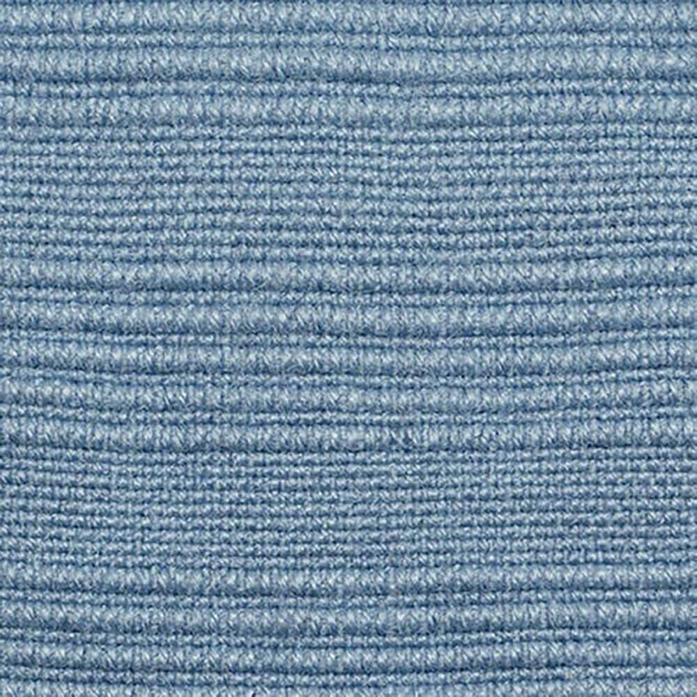 Chanasaya 20" Square Textured Stripe Throw Pillow in Blue (Set of 2), , large