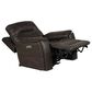 Steve Silver Lexington Triple Power Media Recliner in Saddle Brown, , large