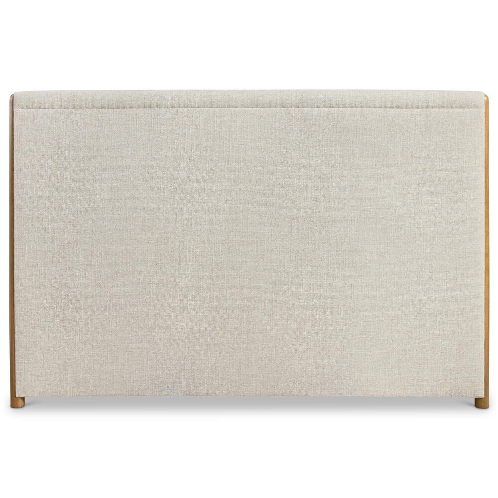 Bernhardt Brasea Queen Upholstered Panel Bed in Lume, , large