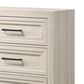 Crown Mark Lorraine 4 Drawer Chest in Antique White, , large
