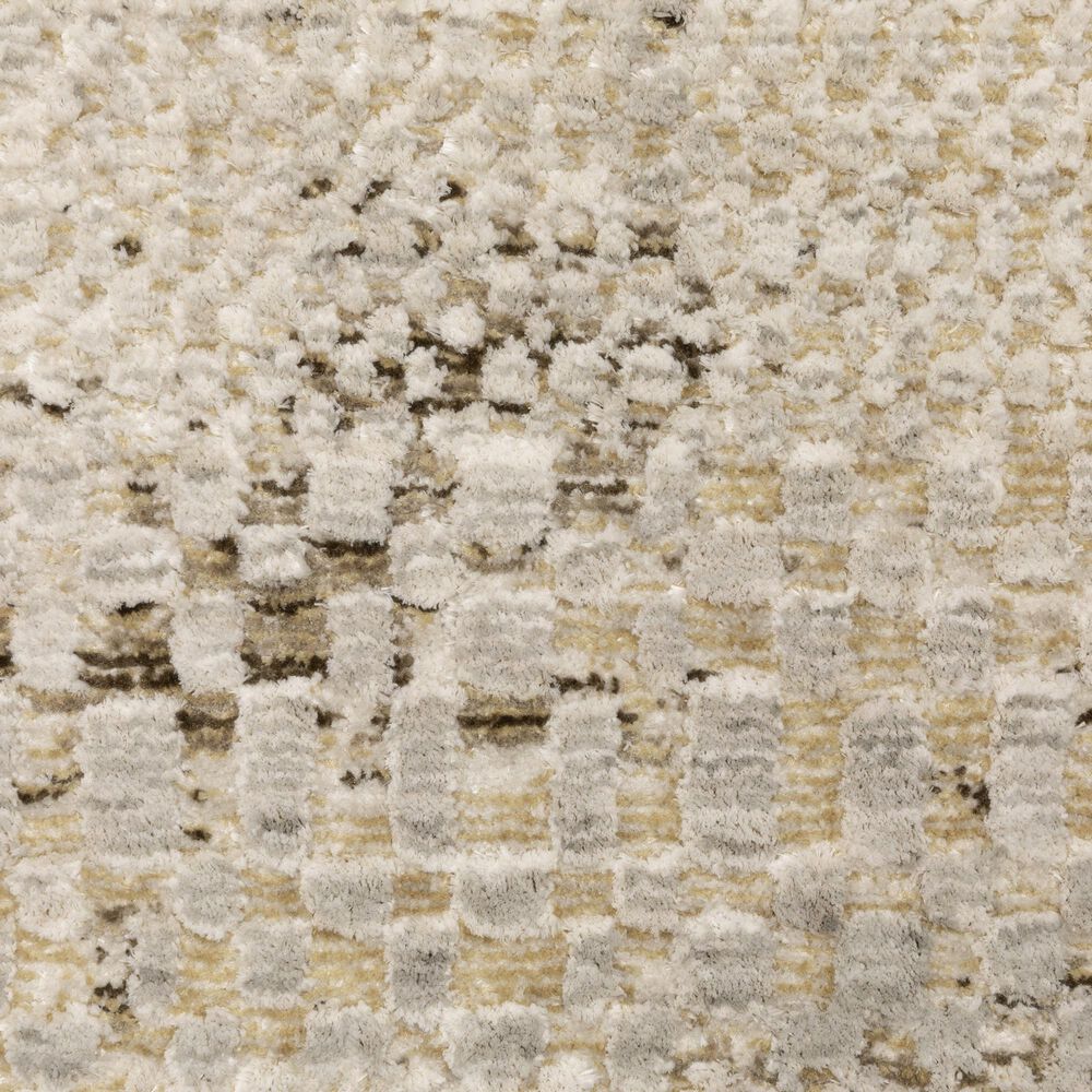 Oriental Weavers Branigan BRG06 Beige and Gold 2'6" x 7'6" Runner, , large