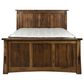Briarwood LLC Jack and Jill Queen Bed in Rustic Hickory Cappuccino, , large
