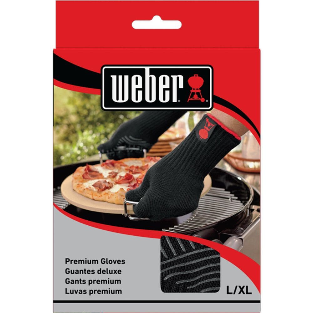 Weber Grills Premium Gloves in Black, , large