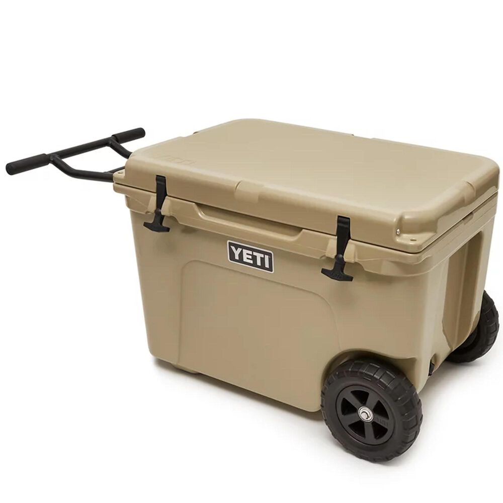 YETI Tundra Haul Wheeled Cooler in Desert Tan, , large
