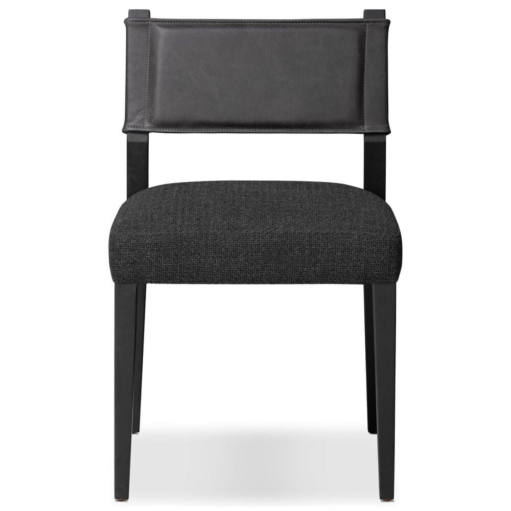 Four Hands Ferris Dining Side Chair in Black Ash, , large