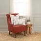 Rizzy Home 20" x 20" Striped Down Filled Throw Pillow in Ivory and Black, , large