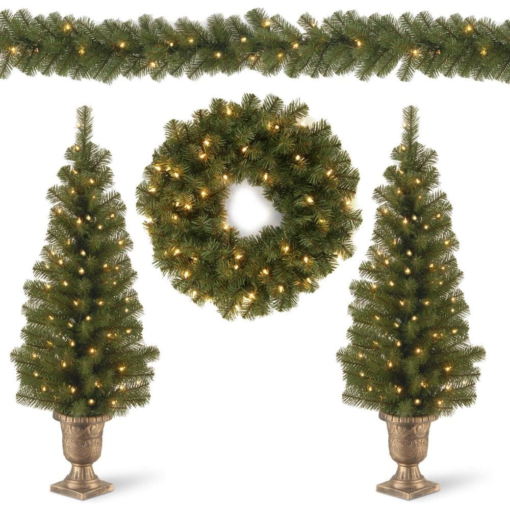 National Tree Pre-Lit Promotional Assortment, , large
