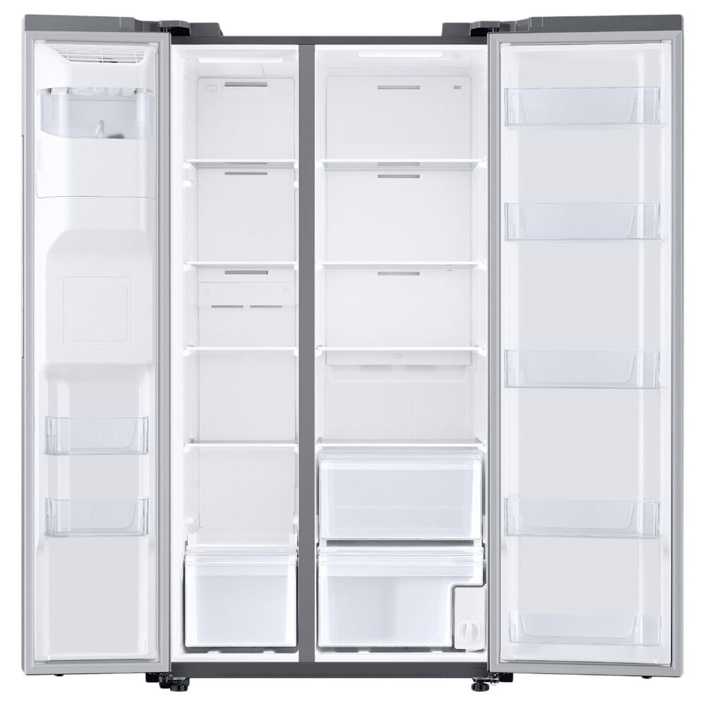 Samsung 22 Cu. Ft. Counter Depth Side by Side Refrigerator in Stainless