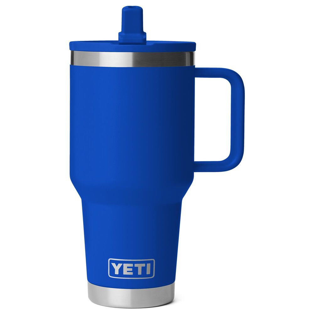YETI Rambler 30 Oz Travel Straw Mug with Color-Matched Straw Lid in Royal Blue, , large